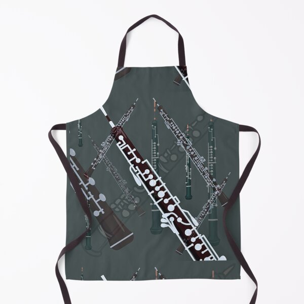 Item preview, Oboe Pattern in Dark Gray designed and sold by Ric1926.