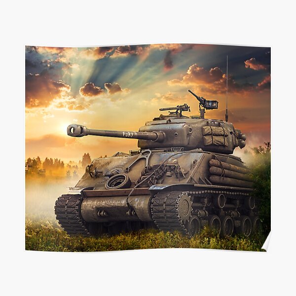 Ww2 Tank Posters | Redbubble