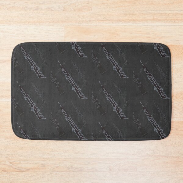 Item preview, Oboe Pattern in Black 2 designed and sold by Ric1926.