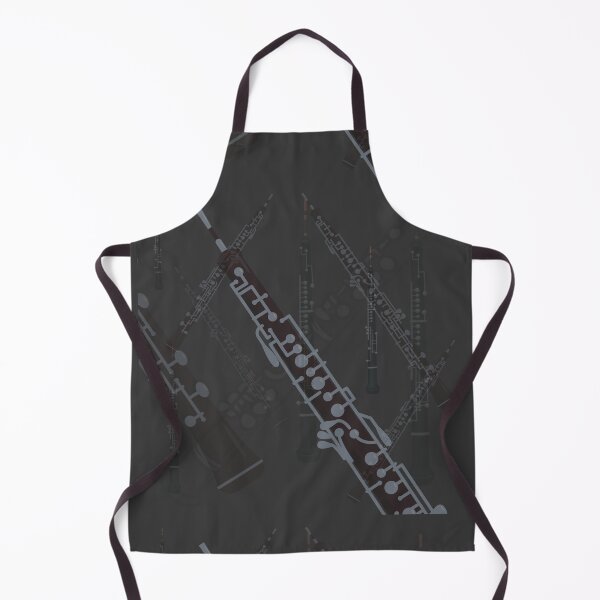Item preview, Oboe Pattern in Black 2 designed and sold by Ric1926.