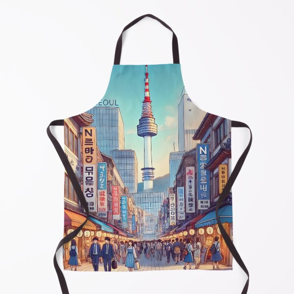 Item preview, Seoul Illustration designed and sold by unrealartwork.
