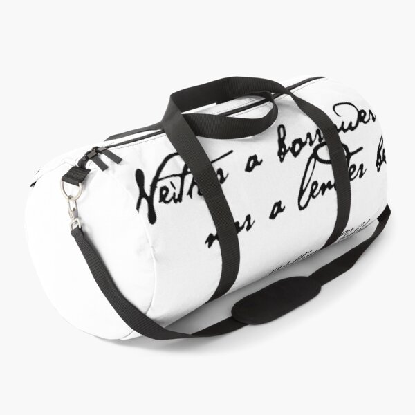 Item preview, Neither a Borrower or a Lender Be Shakespeare Quote designed and sold by Styled Vintage.
