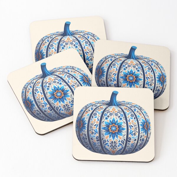 Item preview, Floral pumpkin pattern designed and sold by coloursforkids.