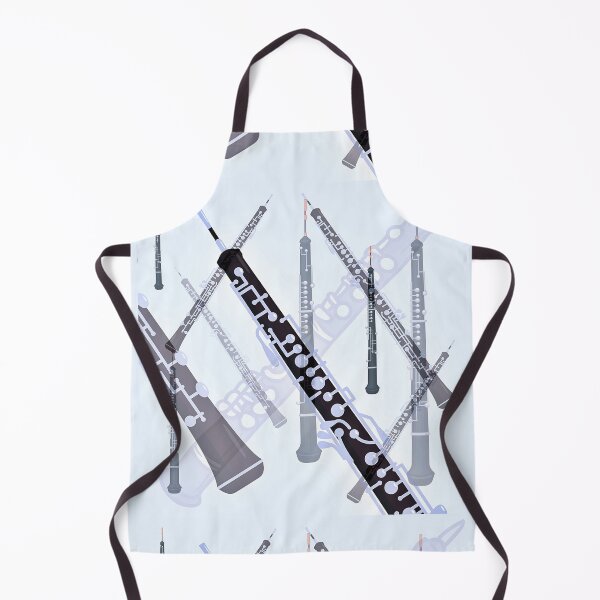 Item preview, Oboe Pattern with Pale Blue Background designed and sold by Ric1926.