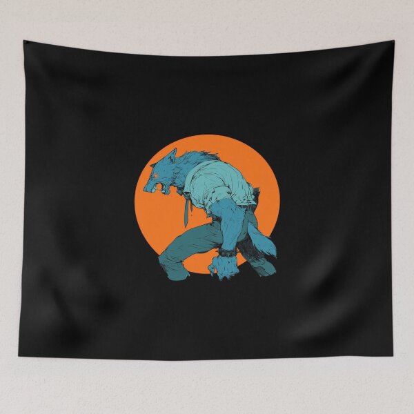 Item preview, Werewolf // wolves // Halloween // wolfman // haunted vibes designed and sold by SMARTKIT  DESIGNAGENCY.