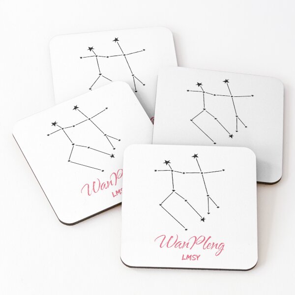 Item preview, WanPleng Affair The Series Wan Tattoo - Gemini Constellation Stars Black | LMSY Lookmhee Sonya Thai GL designed and sold by PawaPotto.