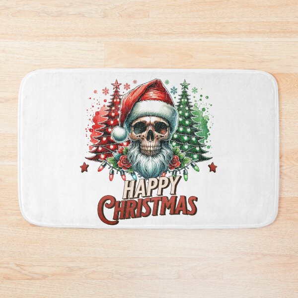 Item preview, HAPPY CHRISTMAS SKULL designed and sold by AJCIShop.