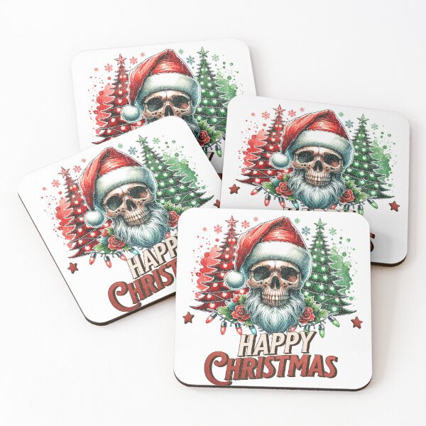 Item preview, HAPPY CHRISTMAS SKULL designed and sold by AJCIShop.