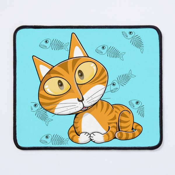 Item preview, Orange Cat Wondering designed and sold by Guinkubtoon.