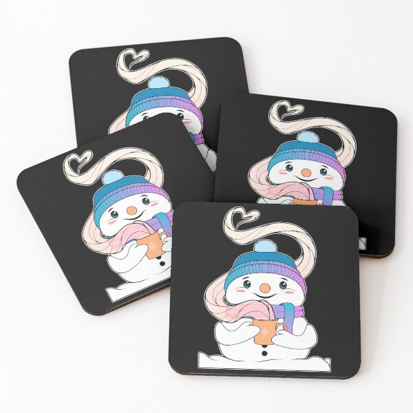 Item preview, Tea Time | Cozy Kawaii Snowman designed and sold by ObsidianDaz.