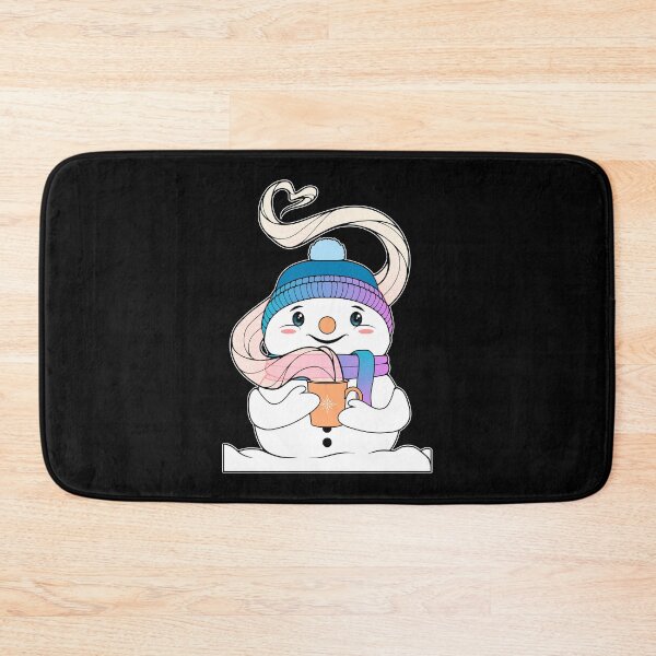Item preview, Tea Time | Cozy Kawaii Snowman designed and sold by ObsidianDaz.