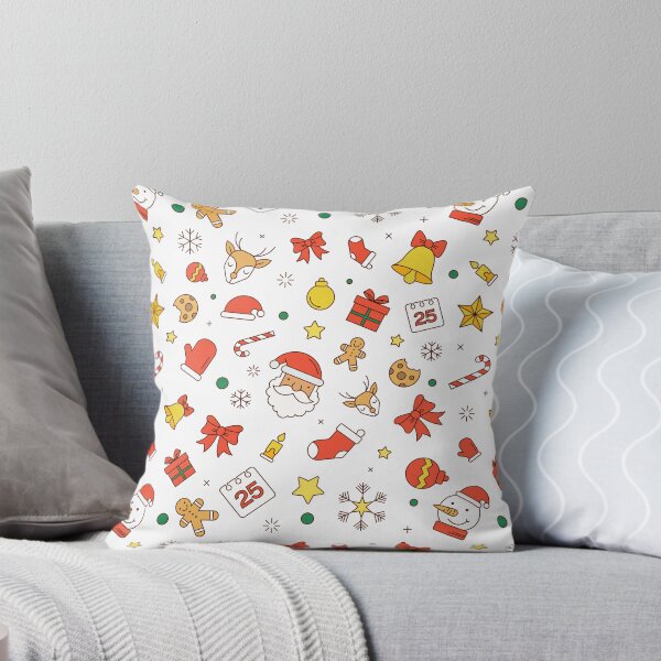 Item preview, Festive Christmas Icon Pattern designed and sold by FORCLO.
