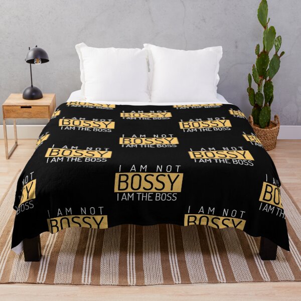 Item preview, i am not bossy i am the boss designed and sold by sydney-syder.