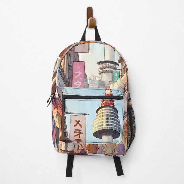 Item preview, Anime Girl in Seoul designed and sold by unrealartwork.