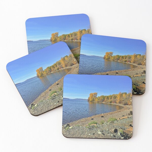 Item preview, Clear Blue Lake in Autumn- A Northern BC lake in the Fall designed and sold by Ric1926.