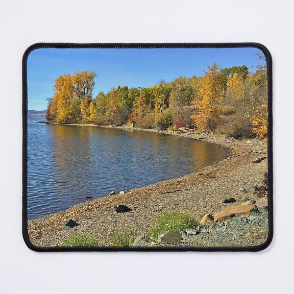 Item preview, Clear Blue Lake in Autumn- A Northern BC lake in the Fall designed and sold by Ric1926.