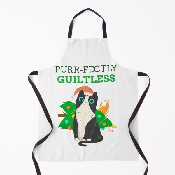 Item preview, Purr-fectly Guiltless Christmas Cat designed and sold by Taans-Creation.