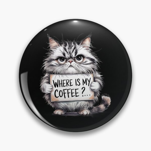 Item preview, Cat Unisex T-Shirt - 'Where is my Coffee' designed and sold by CrafteeTrends.