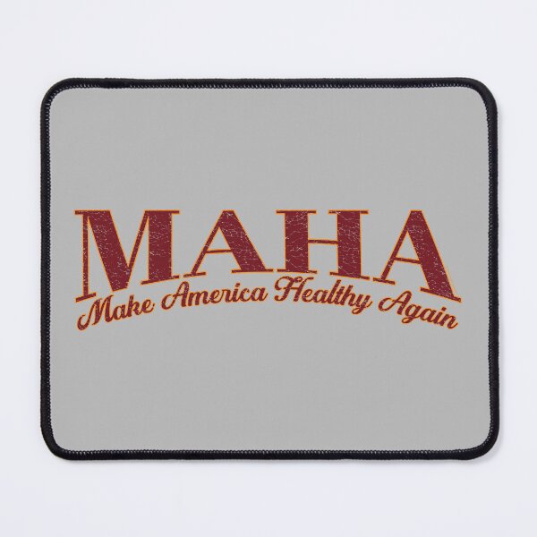 Item preview, MAHA Collegiate Gold  - Make America Healthy again designed and sold by Eternal-Element.