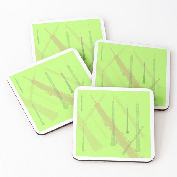 Item preview, Oboe Pattern with Light Green Background designed and sold by Ric1926.