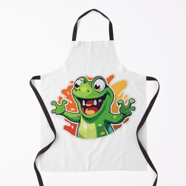 Item preview, Sticker - Screaming froggy cute cartoon character designed and sold by Gabi.Media.