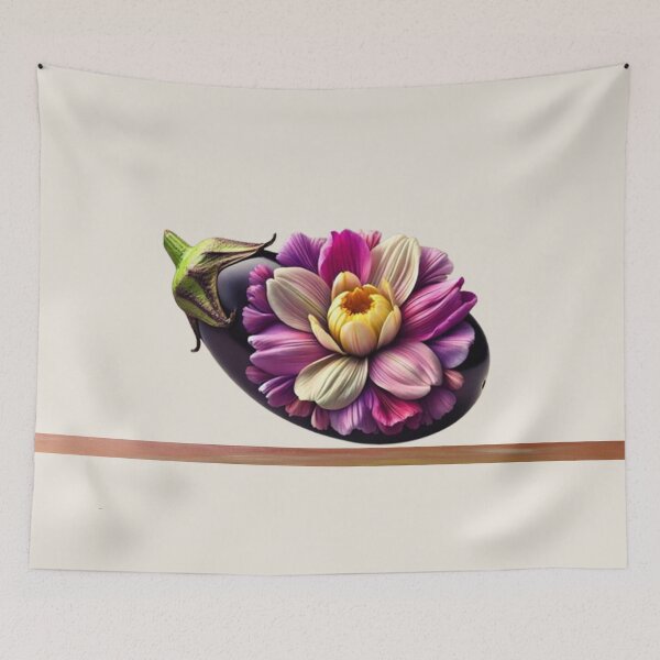 Item preview, Unique Petals on an Egg Plant designed and sold by annenambiro.