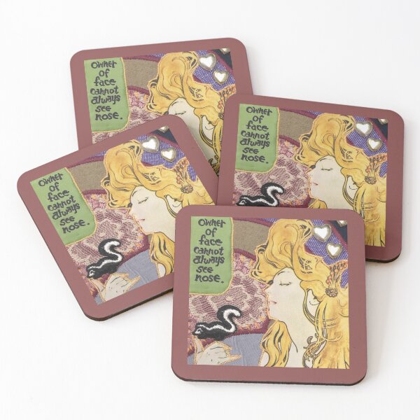 Item preview, Nosy Oblivious designed and sold by prunellaparsnip.