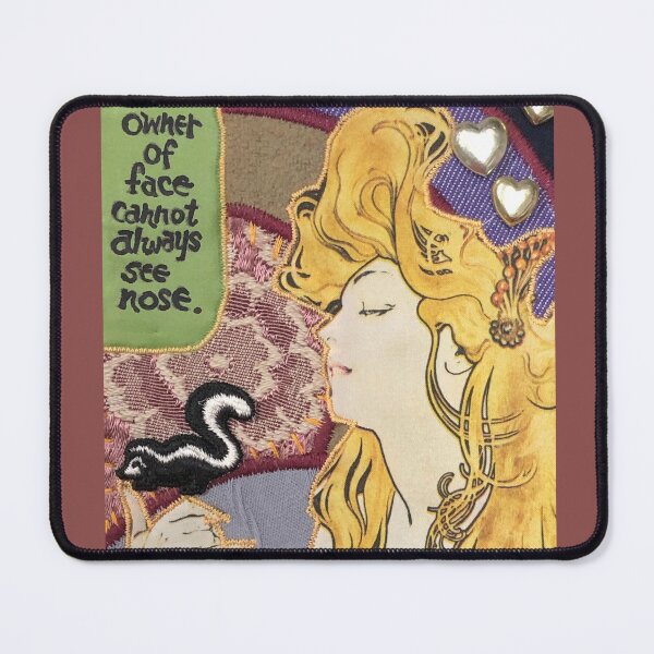 Item preview, Nosy Oblivious designed and sold by prunellaparsnip.