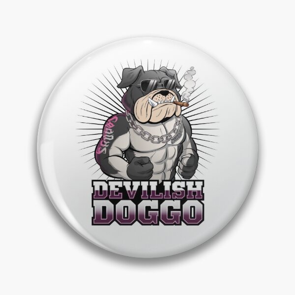 Item preview, Evil dog - Biting dog - Barking bad - Furry fiend designed and sold by JansenGS.