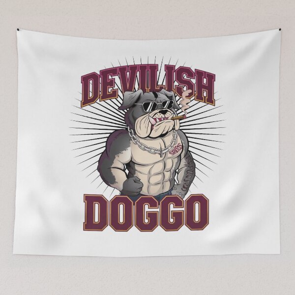 Item preview, Evil dog - Biting dog - Barking bad - Furry fiend designed and sold by JansenGS.