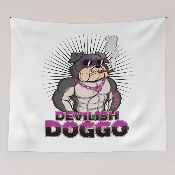 Item preview, Evil dog - Biting dog - Barking bad - Furry fiend designed and sold by JansenGS.