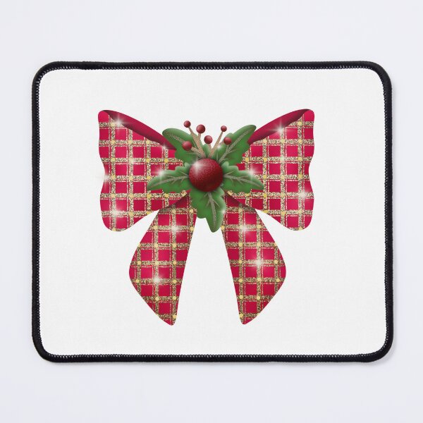 Item preview, Christmas Coquette Glitter Bow designed and sold by KrissaEsme.