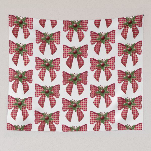 Item preview, Christmas Coquette Glitter Bow designed and sold by KrissaEsme.