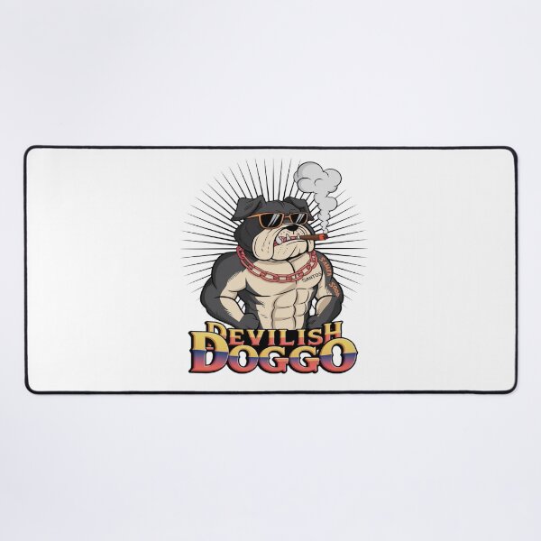 Item preview, Evil dog - Biting dog - Barking bad - Furry fiend - Devilish doggo designed and sold by JansenGS.