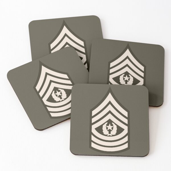 Item preview, United States Army OR-9 Command Sergeant Major Rank Insignia designed and sold by wordwidesymbols.