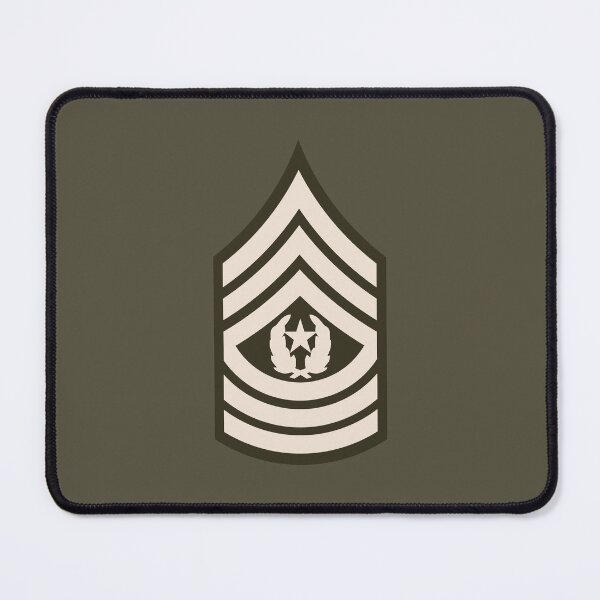Item preview, United States Army OR-9 Command Sergeant Major Rank Insignia designed and sold by wordwidesymbols.