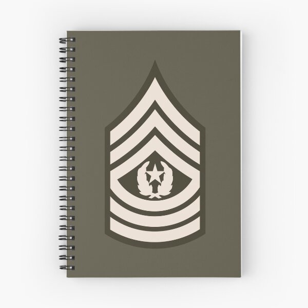 Item preview, United States Army OR-9 Command Sergeant Major Rank Insignia designed and sold by wordwidesymbols.
