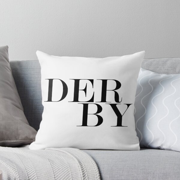 Item preview, Derby UK City Typography Minimalist Patriotic Travel Souvenir designed and sold by kakarikihill.