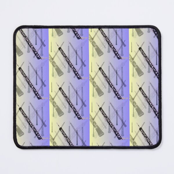 Item preview, Oboe Pattern with Yellow and Purple designed and sold by Ric1926.