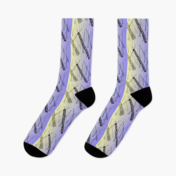 Item preview, Oboe Pattern with Yellow and Purple designed and sold by Ric1926.