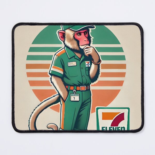 Item preview, Conbini Monkey designed and sold by unrealartwork.