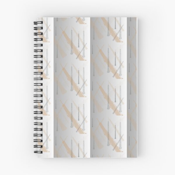Item preview, Oboe Pattern Grey, White, Gold, Black designed and sold by Ric1926.