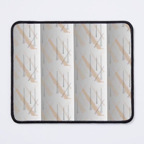 Item preview, Oboe Pattern Grey, White, Gold, Black designed and sold by Ric1926.