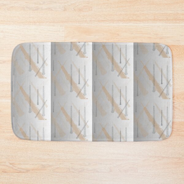 Item preview, Oboe Pattern Grey, White, Gold, Black designed and sold by Ric1926.