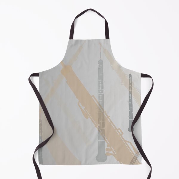 Item preview, Oboe Pattern Grey, White, Gold, Black designed and sold by Ric1926.