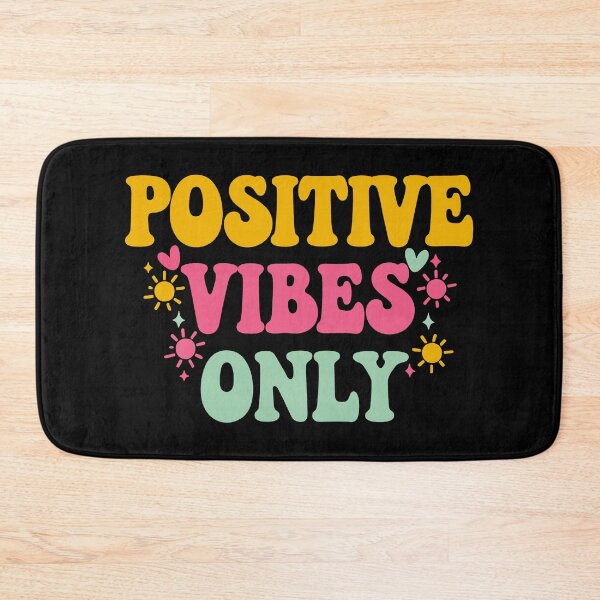 Item preview, Positive Vibes Only Inspirational Quote designed and sold by ThreeftlyPicks.