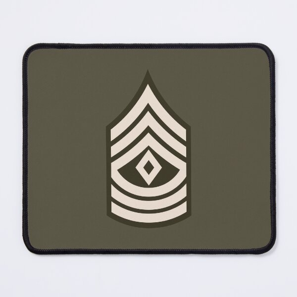 Item preview, United States Army OR-8 First Sergeant Rank Insignia designed and sold by wordwidesymbols.