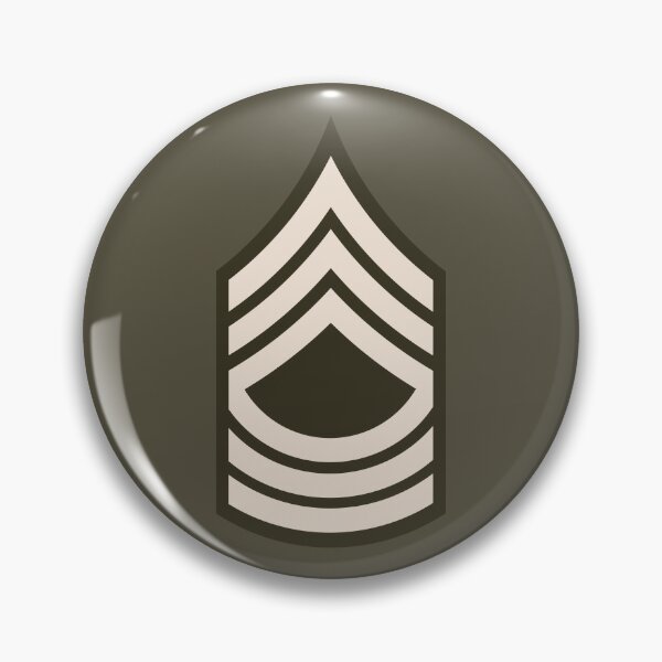 Item preview, United States Army OR-8 Master Sergeant Rank Insignia designed and sold by wordwidesymbols.