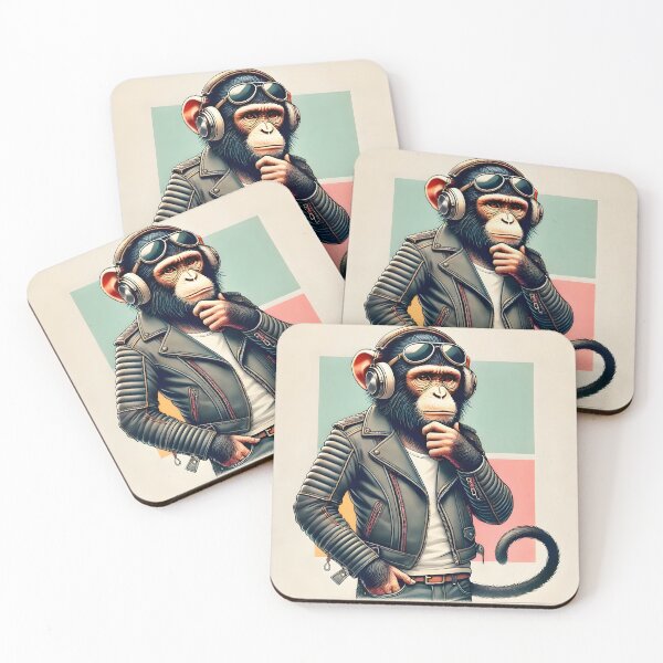 Item preview, Biker Monkey designed and sold by unrealartwork.