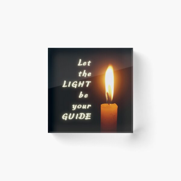 Item preview, Let the light be your Guide sticker  designed and sold by Gatik.